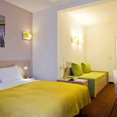 Отель Aparthotel Adagio access Brussels Europe Бельгия, Брюссель - 8 отзывов об отеле, цены и фото номеров - забронировать отель Aparthotel Adagio access Brussels Europe онлайн комната для гостей фото 3