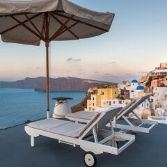 Отель Chroma Suites Греция, Остров Санторини - отзывы, цены и фото номеров - забронировать отель Chroma Suites онлайн бассейн фото 3