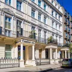 Отель Comfort Inn Hyde Park Лондон вид на фасад