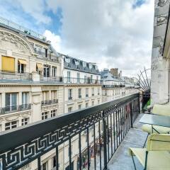 Отель Villa Opera Drouot балкон