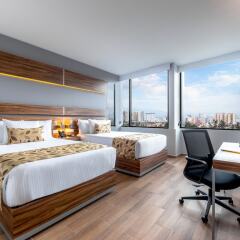 Отель Sleep Inn Ciudad de México Мехико комната для гостей фото 5