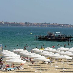 Отель Lotus Hotel Болгария, Солнечный берег - отзывы, цены и фото номеров - забронировать отель Lotus Hotel онлайн пляж фото 2