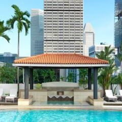 Отель Intercontinental Singapore бассейн фото 3