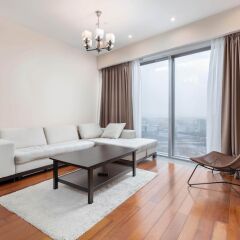 Отель ApartmentMoscowCity 29 Floor Москва комната для гостей