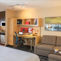 Отель TownePlace Suites Milpitas Silicon Valley комната для гостей