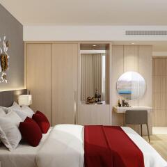 Отель D'Qua Hotel Вьетнам, Нячанг - отзывы, цены и фото номеров - забронировать отель D'Qua Hotel онлайн комната для гостей фото 5