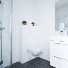Апартаменты Frogner House Apartments Bygdoy Alle 53 Осло ванная