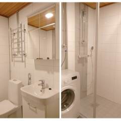 Отель Wonderful Helsinki Apartment Финляндия, Хельсинки - отзывы, цены и фото номеров - забронировать отель Wonderful Helsinki Apartment онлайн ванная фото 2