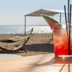 Отель Coral Blue Beach гостиничный бар