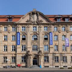Отель A&o Leipzig Hauptbahnhof Лейпциг вид на фасад