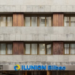 Отель Ilunion Hotel Bilbao Испания, Бильбао - 2 отзыва об отеле, цены и фото номеров - забронировать отель Ilunion Hotel Bilbao онлайн вид на фасад