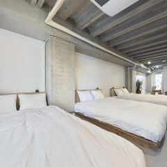 Common de - Hostel & Bar - Фукуока комната для гостей фото 2