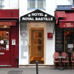 Отель Hôtel Royal Bastille Франция, Париж - 1 отзыв об отеле, цены и фото номеров - забронировать отель Hôtel Royal Bastille онлайн вид на фасад