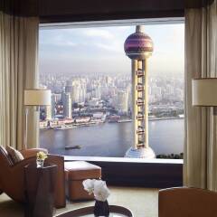 Отель The Ritz-Carlton Shanghai, Pudong Китай, Шанхай - отзывы, цены и фото номеров - забронировать отель The Ritz-Carlton Shanghai, Pudong онлайн удобства в номере