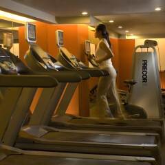 Отель Hilton Beijing Wangfujing фитнесс-зал фото 2