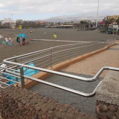 Отель Apto 1 Línea de la Playa de Melenara пляж