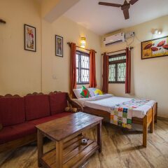 Апартаменты OYO 13360 Home Studio Morjim Beach Гоа