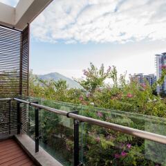 Отель Deluxe Villa in Mingyue Mountain and Stream балкон