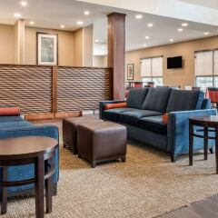 Отель Comfort Suites Columbus Airport США, Колумбус - отзывы, цены и фото номеров - забронировать отель Comfort Suites Columbus Airport онлайн интерьер отеля фото 3