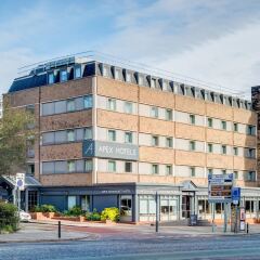 Отель Apex Haymarket Hotel Великобритания, Эдинбург - отзывы, цены и фото номеров - забронировать отель Apex Haymarket Hotel онлайн вид на фасад фото 2