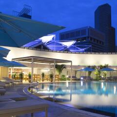 Отель Pan Pacific Singapore бассейн