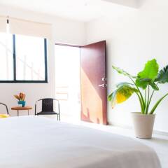 Отель Dewl Studios & Residences - The Kahlo Мексика, Плая-дель-Кармен - отзывы, цены и фото номеров - забронировать отель Dewl Studios & Residences - The Kahlo онлайн комната для гостей фото 2