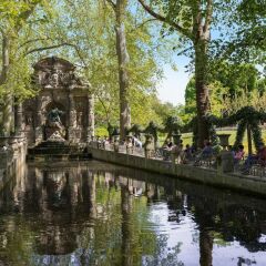 Отель Le Petit Belloy Saint Germain Париж приотельная территория