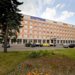 Гостиница Спутник Минск парковка фото 2