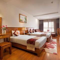 Отель Silk Queen Hotel Вьетнам, Ханой - отзывы, цены и фото номеров - забронировать отель Silk Queen Hotel онлайн комната для гостей фото 5