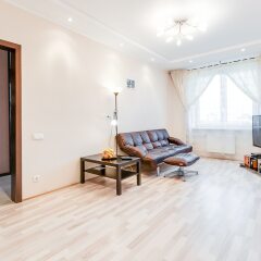 Апартаменты Design Apartment Budapeshtskaya 7 Санкт-Петербург комната для гостей фото 4