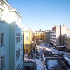 Отель 2ndhomes Helsinki Fredrikinkatu Apt 2 балкон