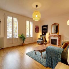Апартаменты Apartment With 2 Bedrooms in Boulogne-billancourt, With Furnished Terrace and Wifi Булонь-Бийанкур фото 3