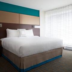 Отель Residence Inn by Marriott Montreal Downtown Канада, Монреаль - отзывы, цены и фото номеров - забронировать отель Residence Inn by Marriott Montreal Downtown онлайн комната для гостей фото 2