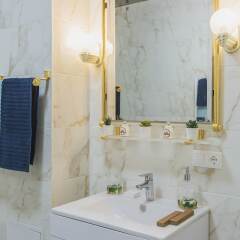 Гостиница GMApartments 4 rooms with mansard on Tverskaya ванная фото 2