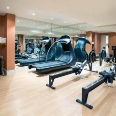 Отель Mercure London Heathrow Hotel Великобритания, Лондон - отзывы, цены и фото номеров - забронировать отель Mercure London Heathrow Hotel онлайн фитнесс-зал