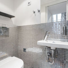Отель Le Marais Hotel de Ville Apartments Франция, Париж - отзывы, цены и фото номеров - забронировать отель Le Marais Hotel de Ville Apartments онлайн ванная