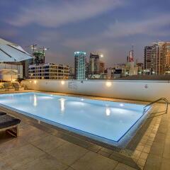 Отель Wyndham Dubai Marina Дубай бассейн фото 3