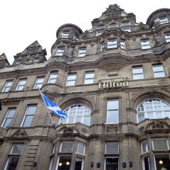 Отель Hilton Edinburgh Carlton вид на фасад фото 2