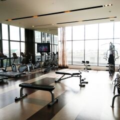 Отель Sukhumvit New Room BTS Bangna Таиланд, Бангкок - отзывы, цены и фото номеров - забронировать отель Sukhumvit New Room BTS Bangna онлайн фитнесс-зал фото 2