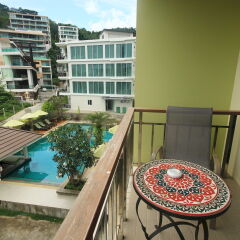 Отель Di Pantai Boutique Beach Resort балкон