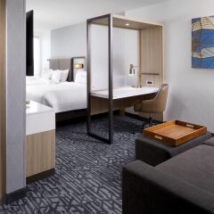 Отель SpringHill Suites by Marriott Columbus Easton Area комната для гостей фото 4