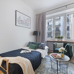 Апартаменты P&O Apartments Tamka 3 Варшава комната для гостей фото 2