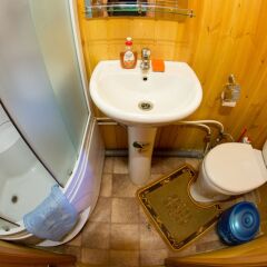 Гостиница Даурия в Листвянке - забронировать гостиницу Даурия, цены и фото номеров Листвянка ванная фото 2