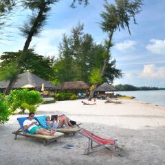 Отель Thiw Son Beach Resort пляж
