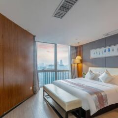 Апартаменты Yimi MIX International Apartment Beijing Road Branch комната для гостей фото 2