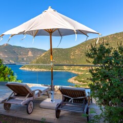 Happy Hotel Kalkan Турция, Калкан - отзывы, цены и фото номеров - забронировать отель Happy Hotel Kalkan онлайн пляж фото 2