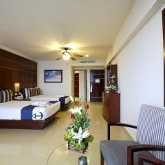 Отель Seadust Cancun Family Resort Мексика, Канкун - 1 отзыв об отеле, цены и фото номеров - забронировать отель Seadust Cancun Family Resort онлайн комната для гостей фото 7