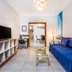 Отель Central Stylish Apartment Греция, Салоники - отзывы, цены и фото номеров - забронировать отель Central Stylish Apartment онлайн комната для гостей фото 5