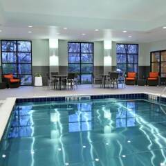 Отель Hampton Inn & Suites Columbus/University Area США, Колумбус - отзывы, цены и фото номеров - забронировать отель Hampton Inn & Suites Columbus/University Area онлайн бассейн фото 3