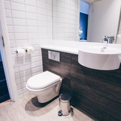 Отель Lorne Hotel Великобритания, Глазго - отзывы, цены и фото номеров - забронировать отель Lorne Hotel онлайн ванная фото 2